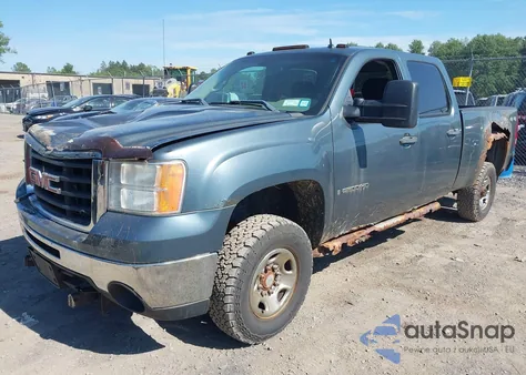 2009 GMC Sierra 2500Hd Work Truck z USA, uszkodzony, nr VIN 1GTHK43K79F124276